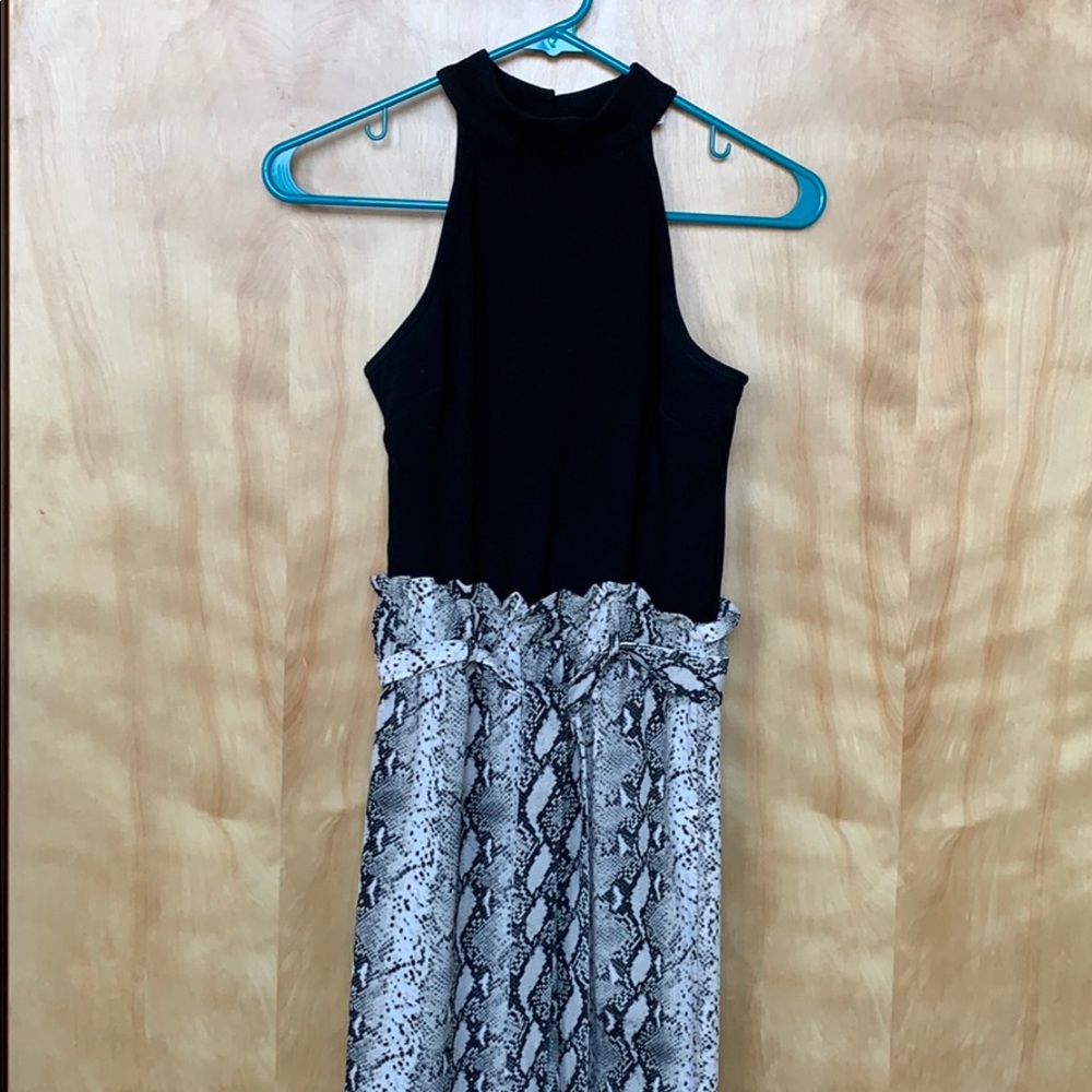 Snakeskin Jumpsuit